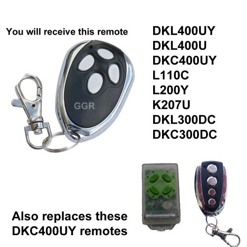 DKC400UY DKC400 DKL400UY DKL400U  L110C L200Y K207U DKL300DC DKC300DC Remote Control