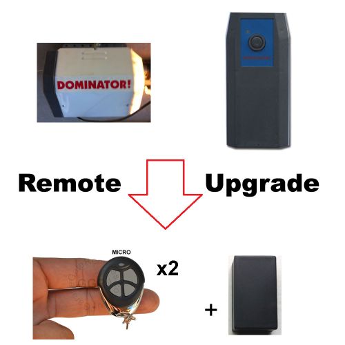D. Garage Door Remote Control KIT Fits Dominator DOM503 DOM315 315mhz