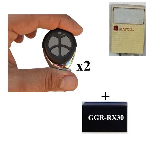Aftermaket Remote Add On Kit Fits Gliderol Glidermatic Deluxe Old Cream Wall Box