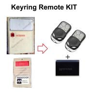 Matadoor Red Button Keyring Remote Control Compatible Upgrade Kit