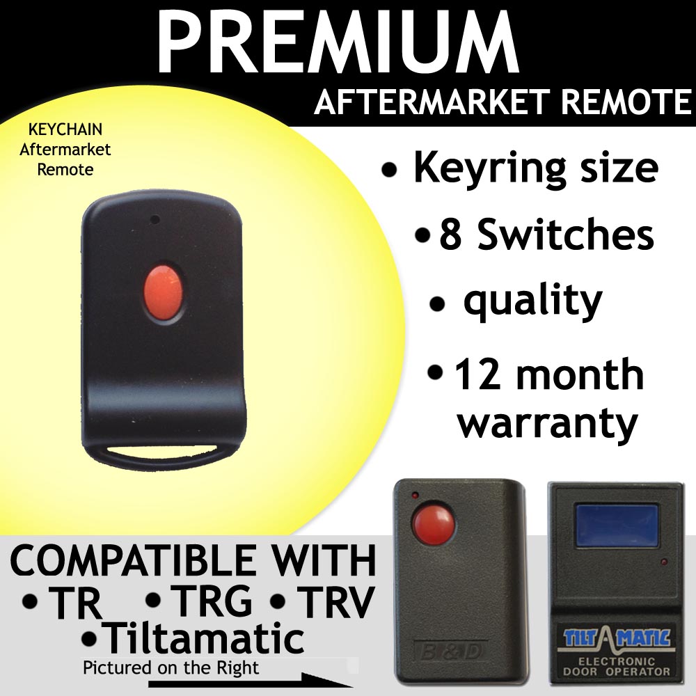 Garage Remote Control Compatible with TILT-A-Matic 8 Switch
